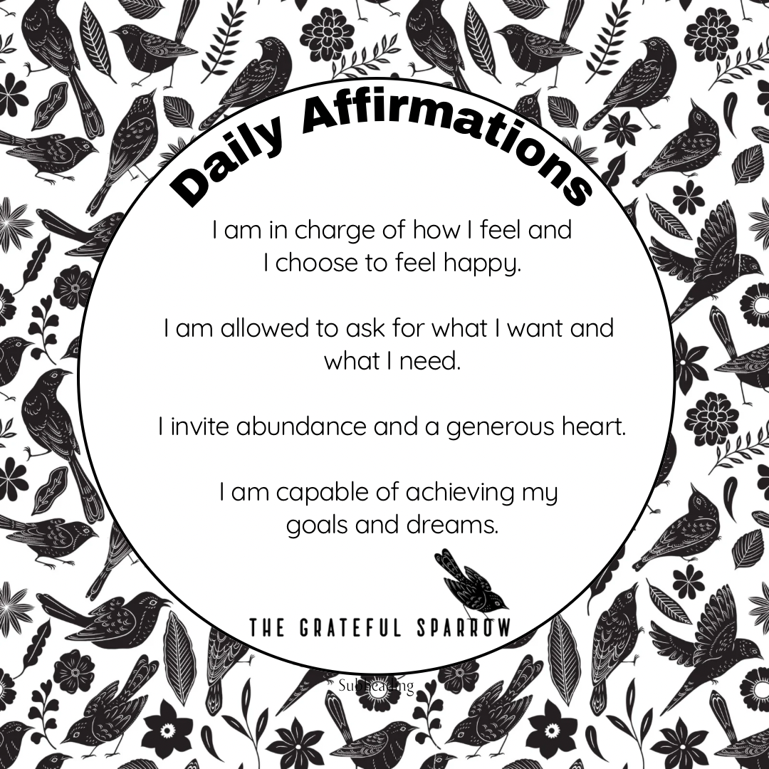 Daily affirmations Fridge Magnet