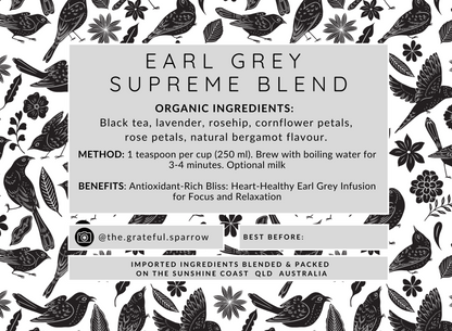 Earl Grey Supreme Blend Tea