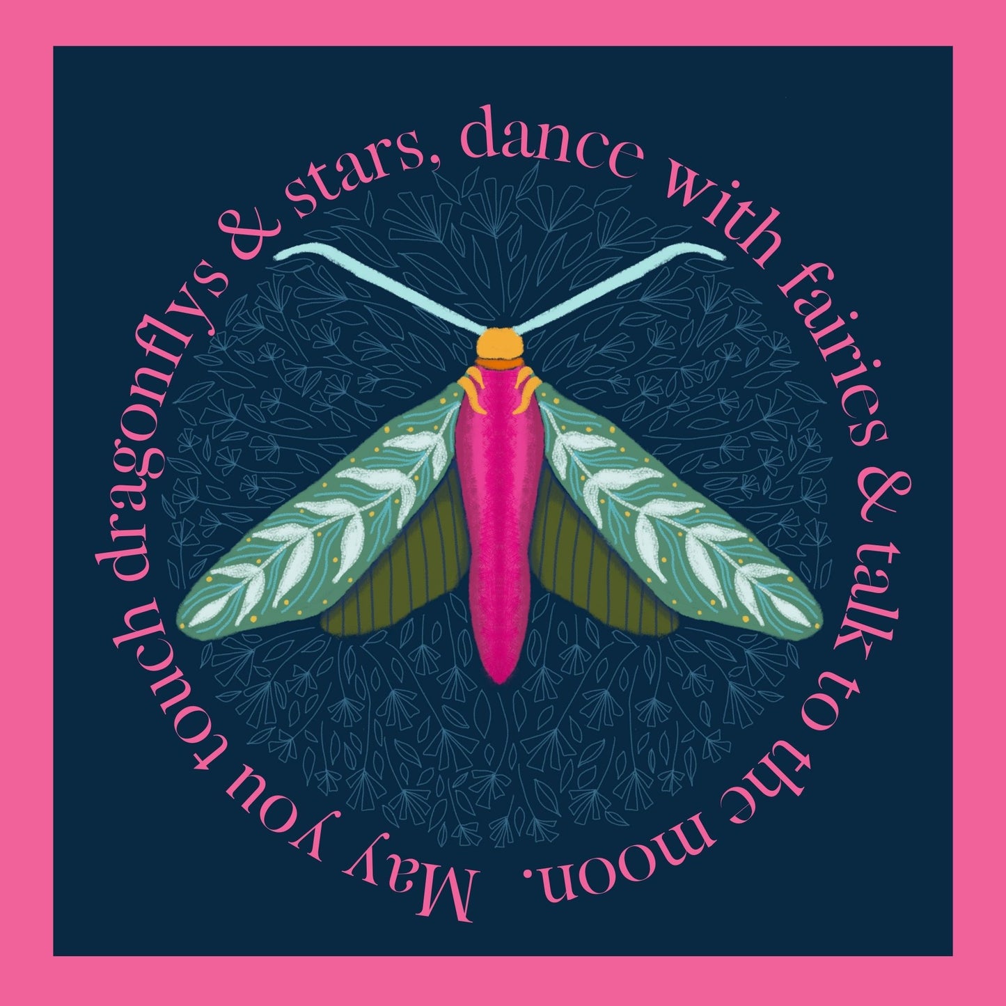 May you touch dragonflys & stars, dance with fairies  MAGNET