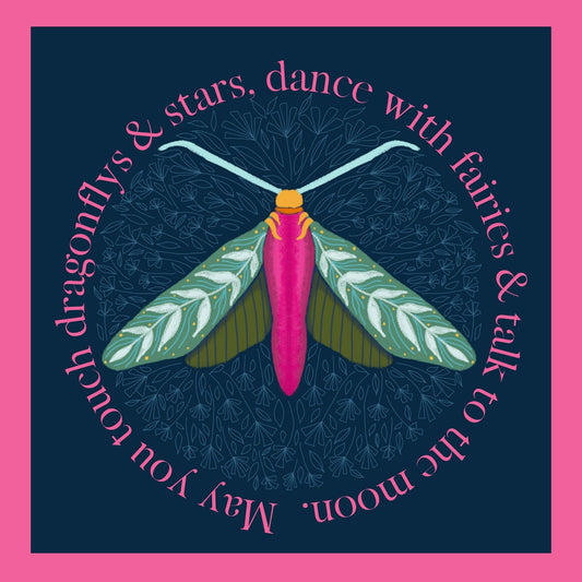 May you touch dragonflys & stars, dance with fairies  MAGNET